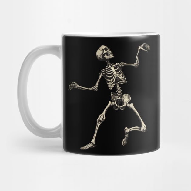 Dancing skeleton by StepInSky